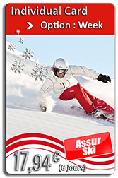 Assurski - Forfait individuel - Semaine 